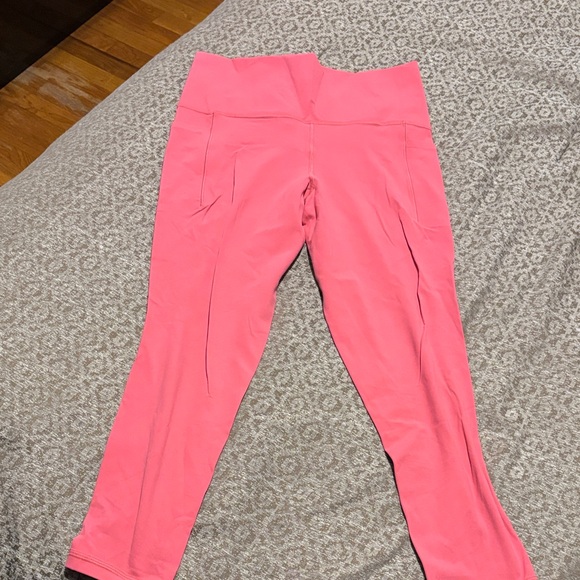 Athleta Pants - Athleta Vibrant Pink Leggings
